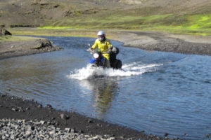 Water crossing Iceland