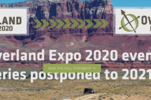 Overland Expo Cancels ALL EVENTS Until 2021