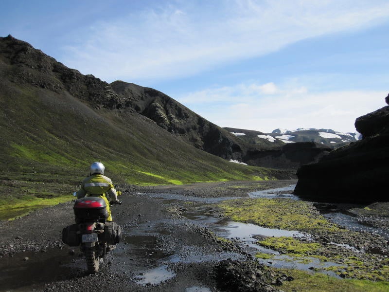 冰岛摩托车
