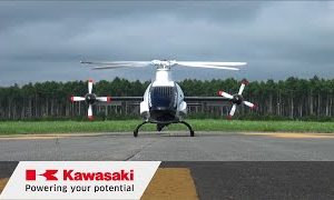 川崎“K-RACER-IV”直升机首次飞行视频