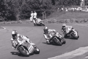 The first World Superbike race in Canada, in 1989 at Mosport (now known as Canadian Tire Motorsport Park). There's been no high-level racing like this in Canada for years.