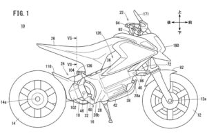 Honda Electric Minibike Patent Image Credit: CycleWorld.com