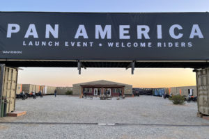 Baldy Arrives at the 2021 Pan America 1250 Event