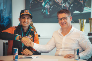 Kevin Benavides moved to KTM this year, then promptly broke his shoulder. Photo: KTM