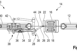 BMW Electric Bike Patent Drawing