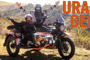 在2021年的乌拉尔Gear Up GEO摩托车上玩了六个月