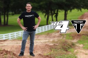 Ricky Carmichael is on board with Triumph's new offroad effort. Photo: Triumph