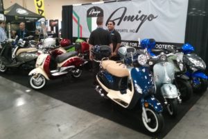 Amigo display at AIMEXpo in Las Vegas