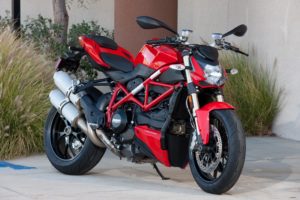 A new Ducati Streetfighter has been spotted.