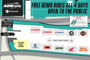 Manufacturer Demo Bikes Available At AIMExpo