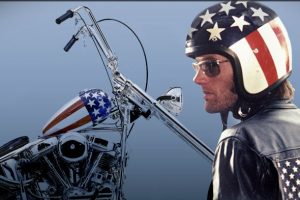 Peter Fonda defined the role of an outlaw biker. Photo: PeterFonda.com