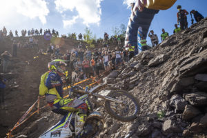 Mario Roman races during the Red Bull Hare Scramble 2019 in Eisenerz, Austria on June 2, 2019