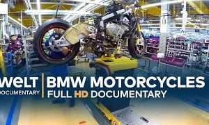 记录片的特点是宝马的摩托车工厂