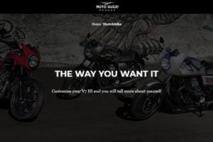 Moto Guzzi速写自行车;自己设计自行车