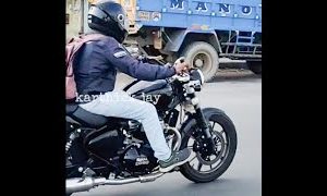 Royal Enfield’s New “Cruiser” Model Spotted