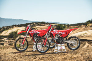 新的MC250和MC350F摩托车越野模型。照片:GasGas
