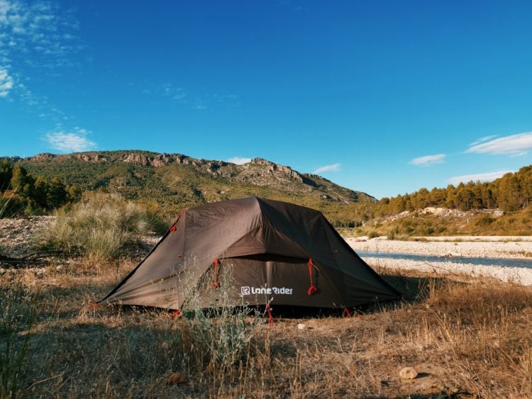 Lone Rider: The Turtle-Shaped Tent // ADV Rider