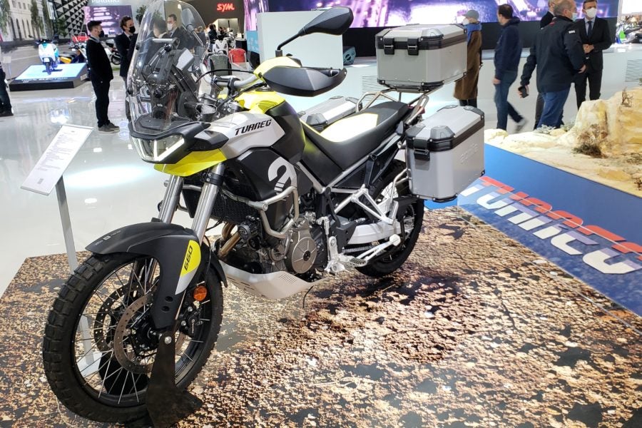 On the Ground at a smaller EICMA 2021
