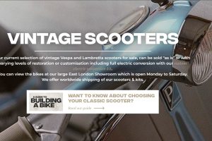 Retrospective Scooters: Electrify your classic scooter