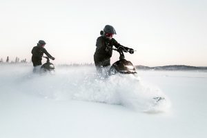 Powder is no problem as the WS250 has generous 