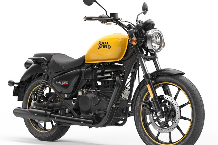 Royal Enfield's Meteor 350 may have limited horsepower, but it doesn't drink -- much. Photo: Royal Enfield