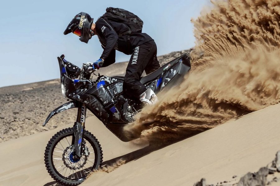 Does sand riding give you the willies? Check out the tips in the videos below. Then, flog your T7 with reckless abandon all over the Little Sahara or the real Sahara or wherever you find opportunity. Photo: Yamaha
