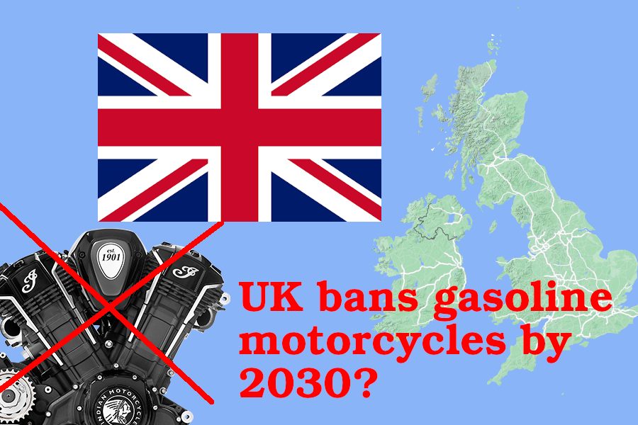 UK Government Asks: When To Stop Selling Gasoline-Engine Motorcycles?