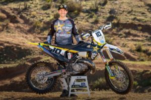Colton Haker。照片：Husqvarna